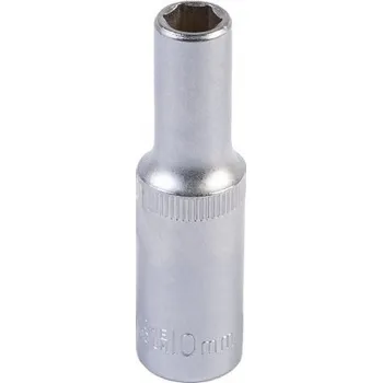 Gola hlavice Hlavice nástrčná prodloužená 6-hranná MASTERTOOL 1/2" 10 mm L 78 mm CRV 78-0510