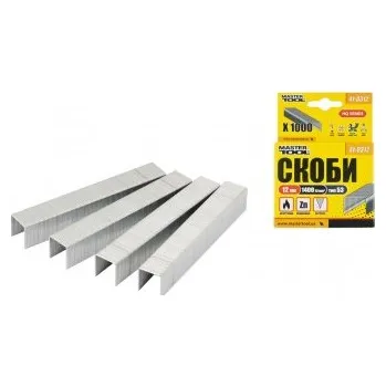Průmyslová sponka Spony do sponkovací pistole MASTERTOOL R53 R53 12 mm, 1000 ks 41-0312