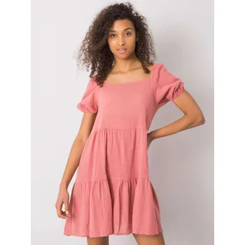 Dámské šaty Dámské šaty TW SK BI 26460.28P růžová - Och Bella M