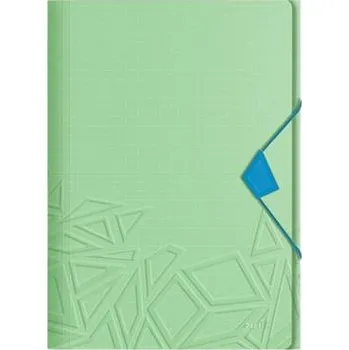 Archivační box LEITZ Tříchlopňové desky UrbanChic PP, A4, zelená