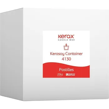 Svíčka Vosk KeraSoy Container 4130 pro zalévané svíčky 1 kg