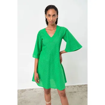Dámské šaty Dámské šaty Verta 18450 Zelená - Vamp zelená S