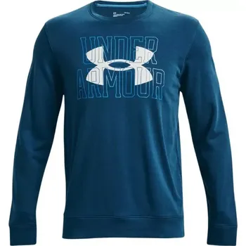 Pánská mikina Pánské tričko UA Rival Terry Logo Crew M 1370391 458 - Under Armour M