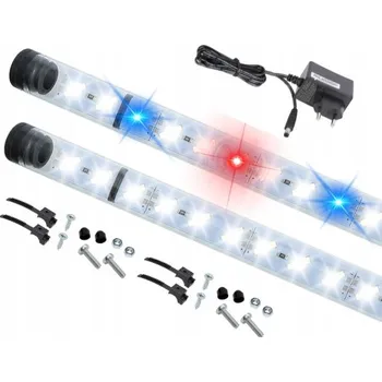 LED osvětlení LED trubice do akvária BÍLÁ + SPECTRUM 2x130 cm