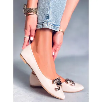 Dámské tenisky Dámské balerínky LL-269P Béžová - Seastar béžová 39