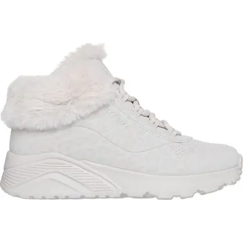 Dívčí obuv Dívčí zimní obuv Skechers UNO LITE - COZY LEOPARD 28 Šedá