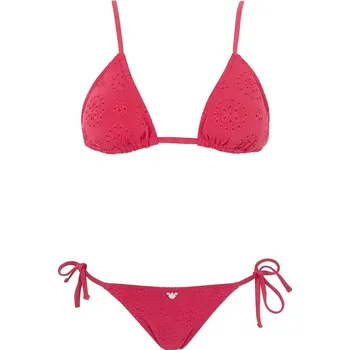 Dámské plavky Dámské dvoudílné plavky 262616 4R323 01975 malinové - Emporio Armani M