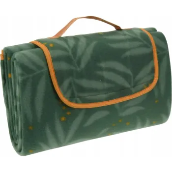 deka PIKNIKOVÁ DEKA POLYESTER VODĚODOLNÁ SPODNÍ VRSTVA 130X150CM ZELENÁ