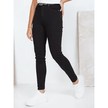 Dámské džíny Dámské džíny skinny černé Dstreet UY2756 Barva: Černá, Velikost: 42