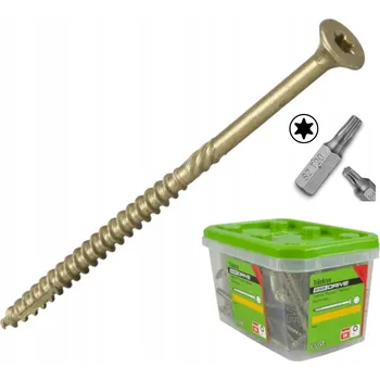 Vrut TESAŘSKÉ VRUTY DO DŘEVA 5x50 TORX KUŽEL HLAVA 200ks TERASOVÉ