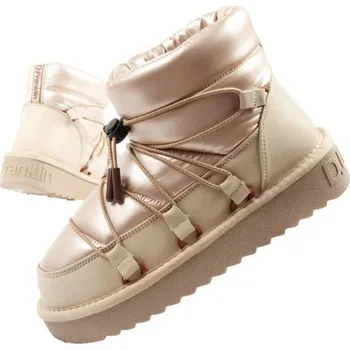 Dámská zimní obuv D.Franklin sněhule dámské zimní módní zateplené boty zlaté dámské 39