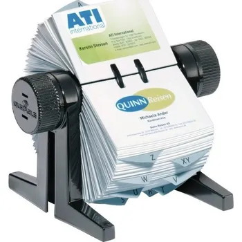 Stojací vizitkář Durable plastový