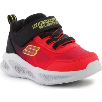 Chlapecké tenisky Boty Skechers S-Lights Meteor-Lights - Krendox Jr 401495N-RDBK EU 21