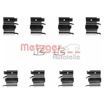 Brzdový komplet METZGER Sada příslušenství, obložení kotoučové brzdy 1091244