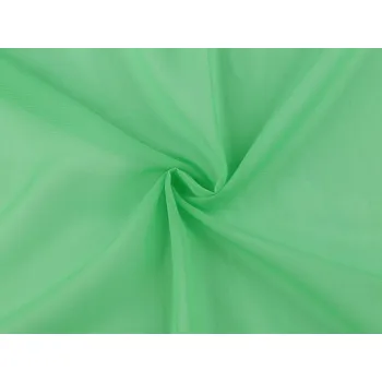 Šifon hladký METRÁŽ - 15 (29) zelená pastelová