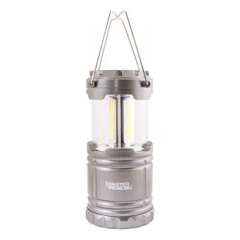 Svítilna kempinková MASTERTOOL ruční 3W COB LED, 200 Lum/7000K, 10 m, 3xAA, ABS 94-0803