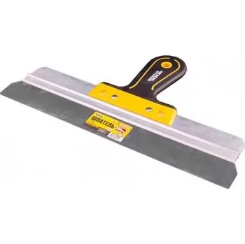 Malířská špachtle Špachtle nerezová MASTERTOOL AL-PROFI 350*35 mm s dvousložkovou rukojetí TPR 19-5235