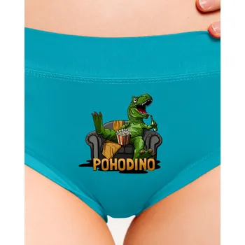 Souprava dámského spodního prádla Bastard Pohodino dámské kalhotky Turquoise