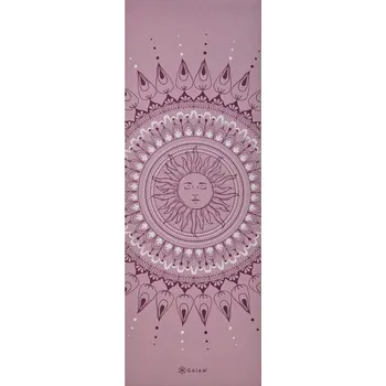 Tkaničky do bot Podložka na jógu Gaiam Here & Now Dusty Rose 4 mm 65272 NEPLATÍ