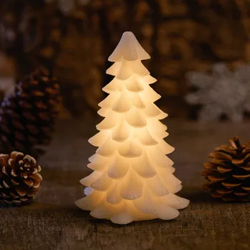 Lampička Sirius Dekorativní světlo LED Carla, bílý voskový stromek 16 cm bílá 1 x LED