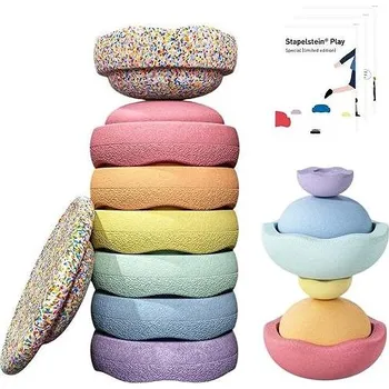 ostatní stavebnice Stapelstein All in Set pastel, board, stapelstein digital play