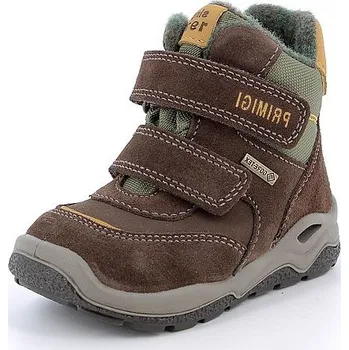 Dívčí obuv PRIMIGI chlapecká kotníková obuv 8863711 hnědá GORETEX 26