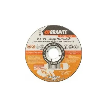 Řezný kotouč Kotouč řezný na kov a nerez GRANITE PROFI +30 125*1.2*22.2 mm 8-06-123