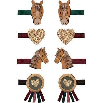 MIMI & LULA Sponky do vlasů Pony Pals Mini – set 8 ks