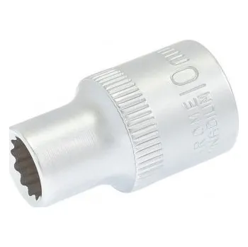 Gola hlavice Hlavice nástrčná 12hranná MASTERTOOL 1/2" 10 mm L 40 mm CRV 78-0610