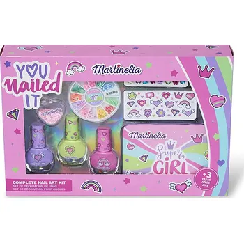 Kosmetická sada Martinelia Umělecká péče o nehty Super Girl Komplet
