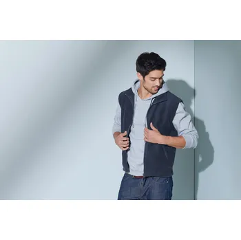 Pánská vesta COTTON Vesta DALFO FLEECE MAN, různé barvy Velikost S navy