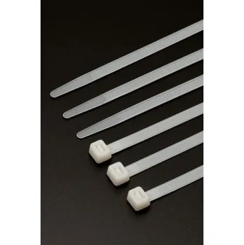 Stahovací páska Páska stahovací MASTERTOOL na kabely, nylon 3, 6*300 mm, bílý 100 ks balení 20-1809