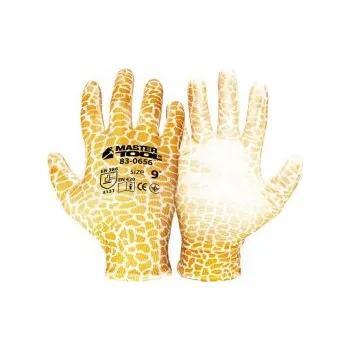Pracovní rukavice Rukavice pracovní MASTERTOOL pletené bezešvé s PU povlakem Pampeliška 9" 83-0656