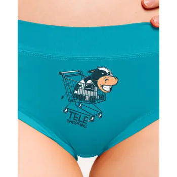 Souprava dámského spodního prádla Bastard Teleshopping dámské kalhotky Turquoise