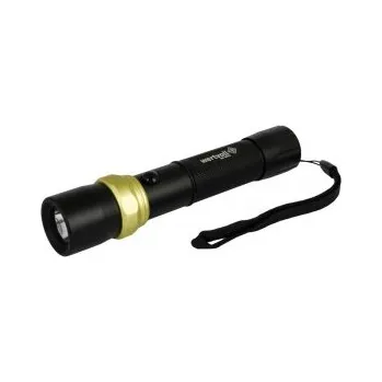 Baterka nabíjecí WERTVOLL 3 funkce, 5W LED 240 Lum/7000K, 150 m, IP44, power bank, USB, Li-ion2000 mAh, AL RX-8004