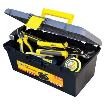 Box na nářadí s plastovými zámky 16" 395*223*165 mm MASTERTOOL 79-2216