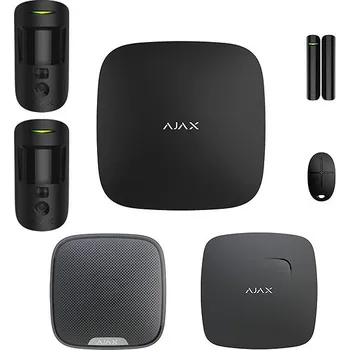 Zabezpečovací technika Ajax SET Chalupář 4G, černá