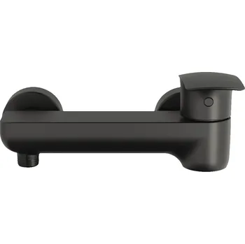 Vodovodní baterie Herz Elite e40B - baterie sprchová černá Design: černá, #UH00485B: Baterie sprchová, nástěnná černá -Elite e40B