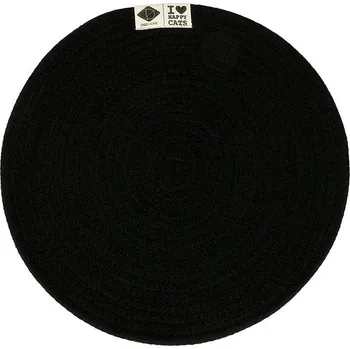 Podložka pod misku EBI D&D Jill Kulatá podložka pod misku pro kočky černá