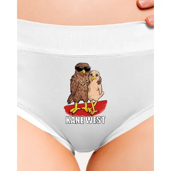 Souprava dámského spodního prádla Bastard Káně West dámské kalhotky White