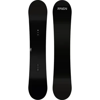 Snowboarding Raven Pure black 159W cm + DÁREK + Doprava ZDARMA