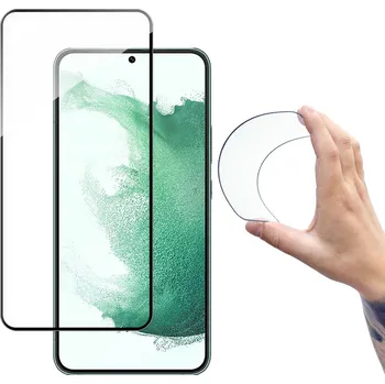 Tvrzené sklo Wozinsky Full Cover Flexi Nano Glass Film s rámečkem pro Samsung Galaxy S22, průhledné