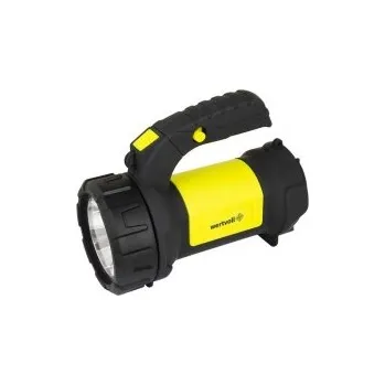 Baterka nabíjecí WERTVOLL 2-in-1 s otočnou rukojetí 360°, 4 funkce, 3W CREE LED/3W COB LED, 200 lum/7000K, 150 m, IP44, USB