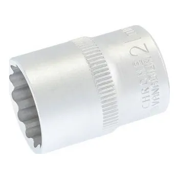 Hlavice nástrčná 12hranná MASTERTOOL 1/2" 21 mm L 40 mm CRV 78-0621