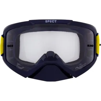 Motodoplněk Red Bull Spect motokrosové brýle EVAN modré s čirým sklem