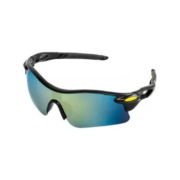 Brýle ochranné MASTERTOOL SPORTLINE GOLD MIRROR panoramatická čočka, protiskluzové bočnice 82-0012