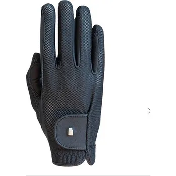 Jezdecké rukavice Jezdecké rukavice ROECKL GRIP LITE, 7 - Černá