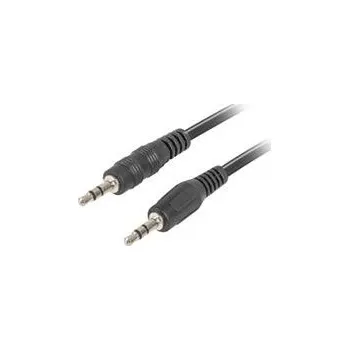 Audio kabel LANBERG Minijack 3.5mm M / M 3 PIN kabel 1,2m, černý
