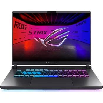 Notebook ASUS ROG Strix G16 - Ultra 9 Processor 275HX/32GB/1TB SSD/RTX 5080 16GB/16"/2,5K/IPS/240Hz/2y PUR/bez OS/šedá
