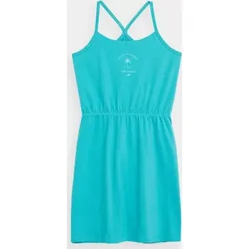 Dívčí šaty Dívčí šaty pro mládež 4FJSS23TDREF026 46S - 4F 128 cm